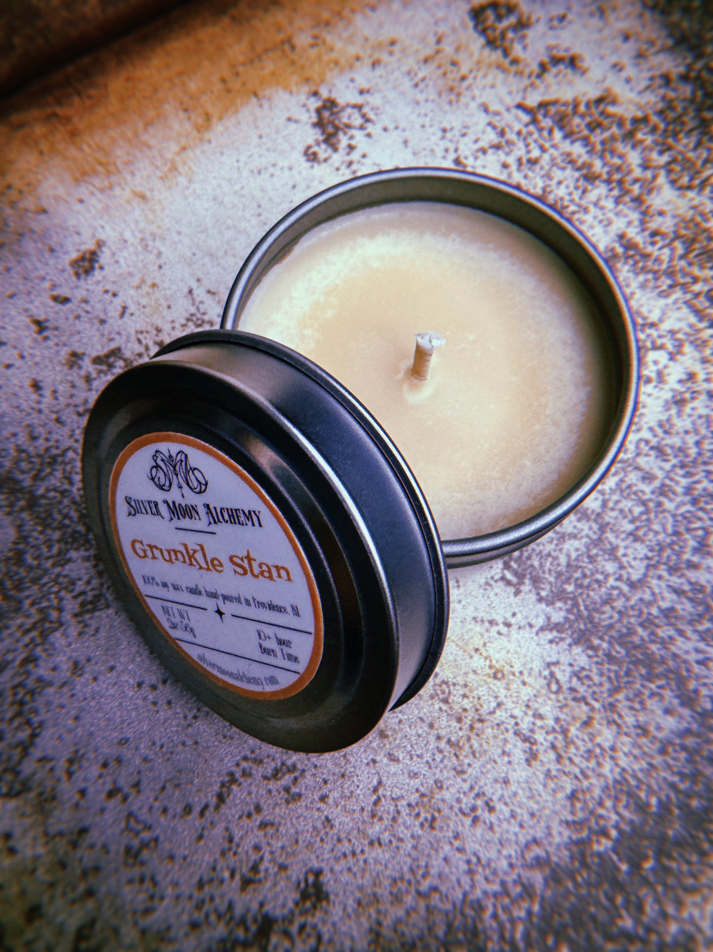 Grunkle Stan Candle 2oz Tin