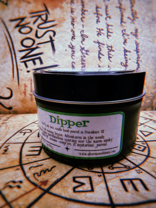 Dipper Candle 4oz Tin