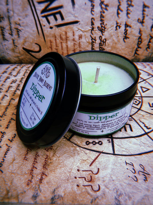 Dipper Candle 4oz Tin