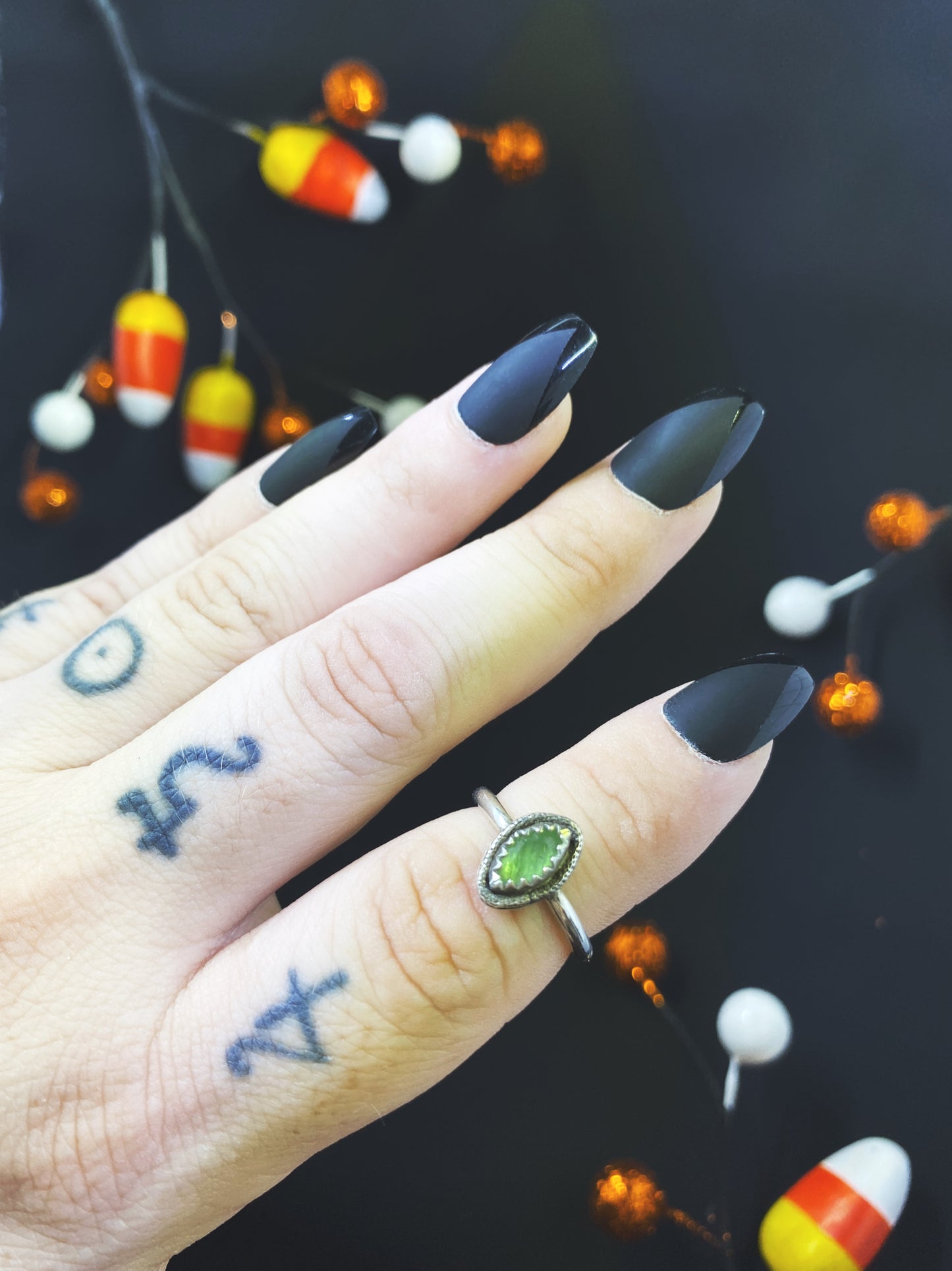 Mint Kyanite Ring (US size 6)