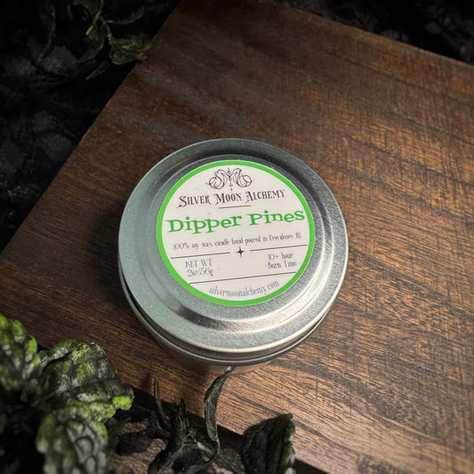 Dipper Candle 2oz Tin