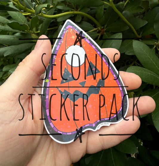 Seconds Sticker Pack (3 Random Stickers)