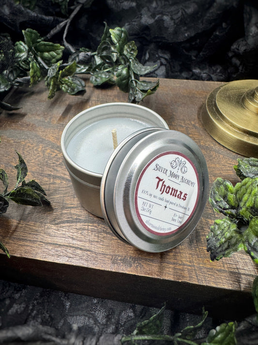 Thomas Candle 2oz Tin