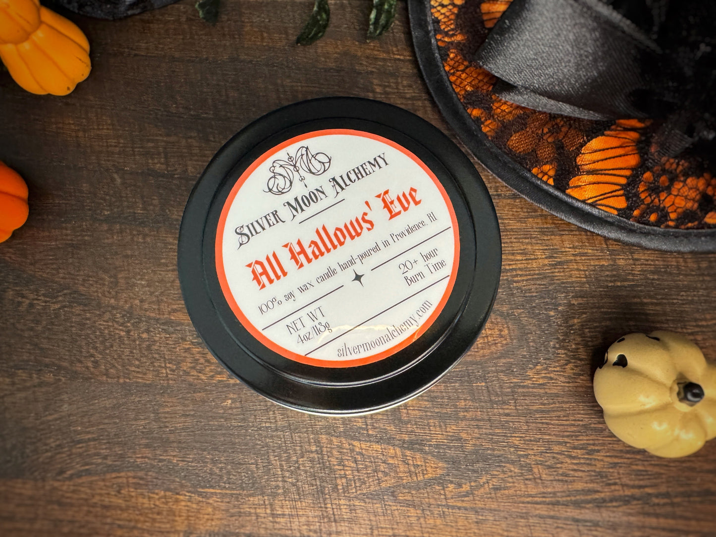 All Hallows' Eve Candle 4oz Tin