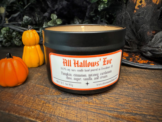 All Hallows' Eve Candle 4oz Tin