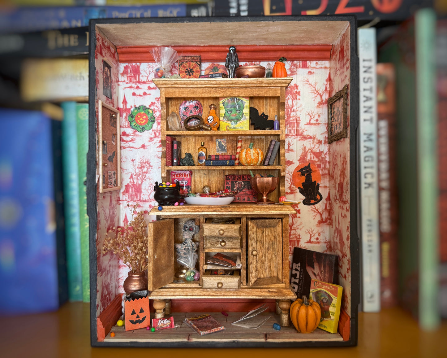 Trick Or Treat Room Miniature