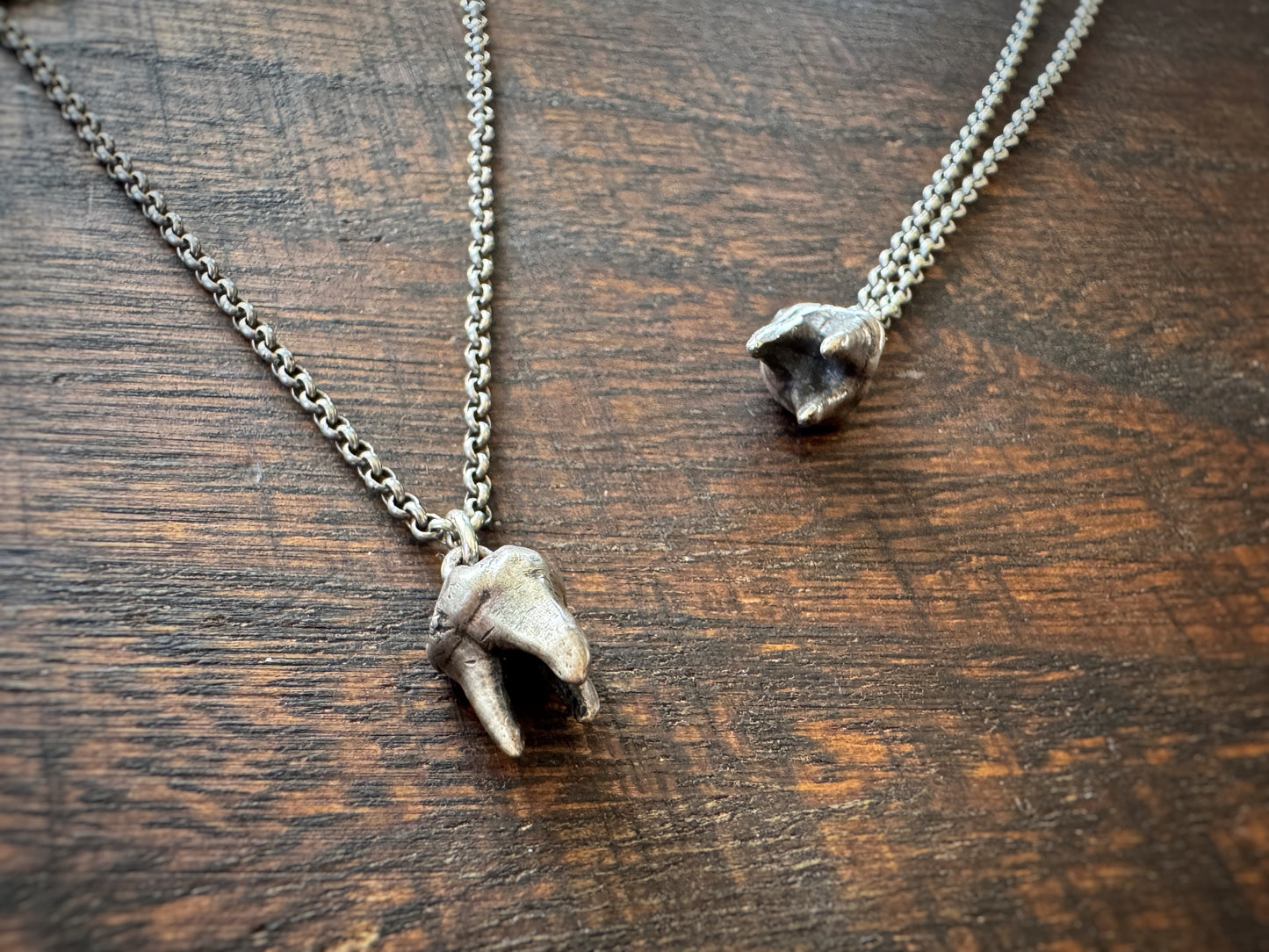 Silver Tooth Pendant