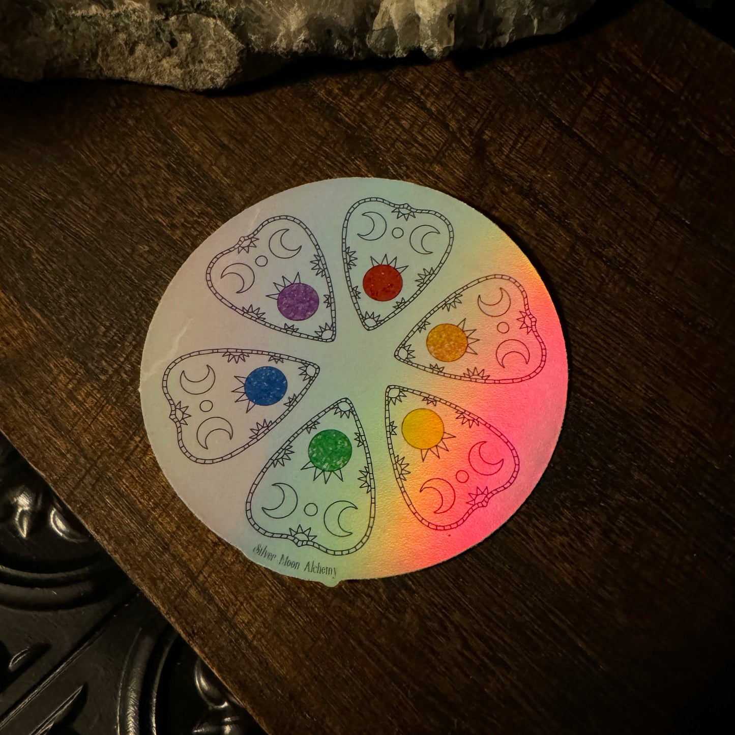 Pride Planchettes Rainbow Holo Sticker
