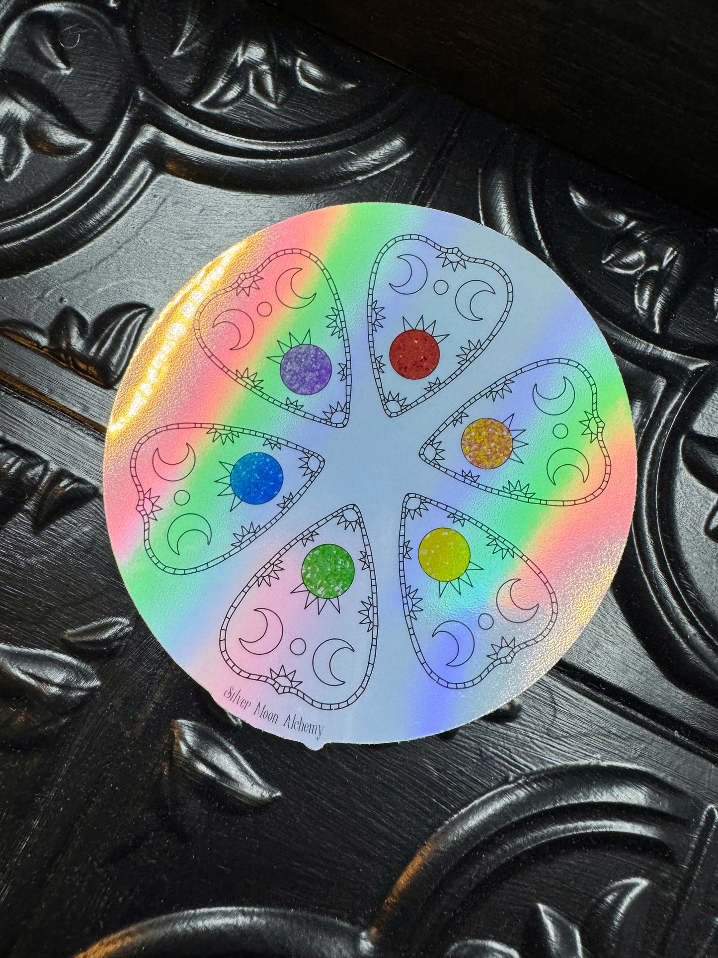 Pride Planchettes Rainbow Holo Sticker