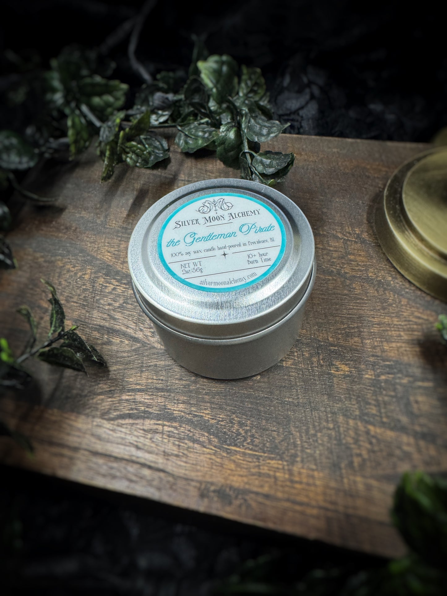 The Gentleman Pirate Candle 2oz Tin