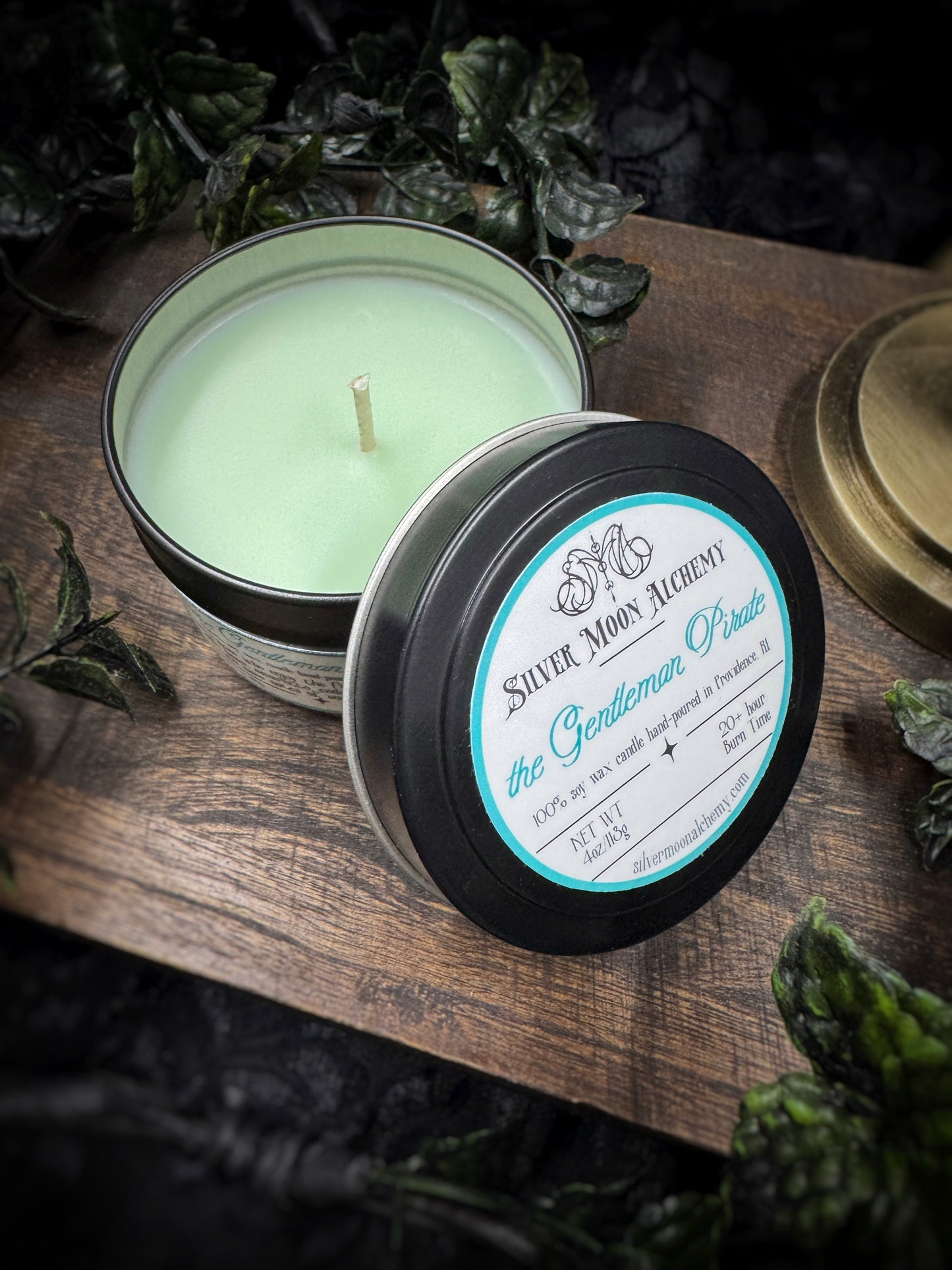 The Gentleman Pirate Candle 4oz Tin