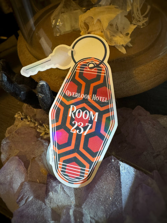Overlook Hotel "Room Key" STICKER