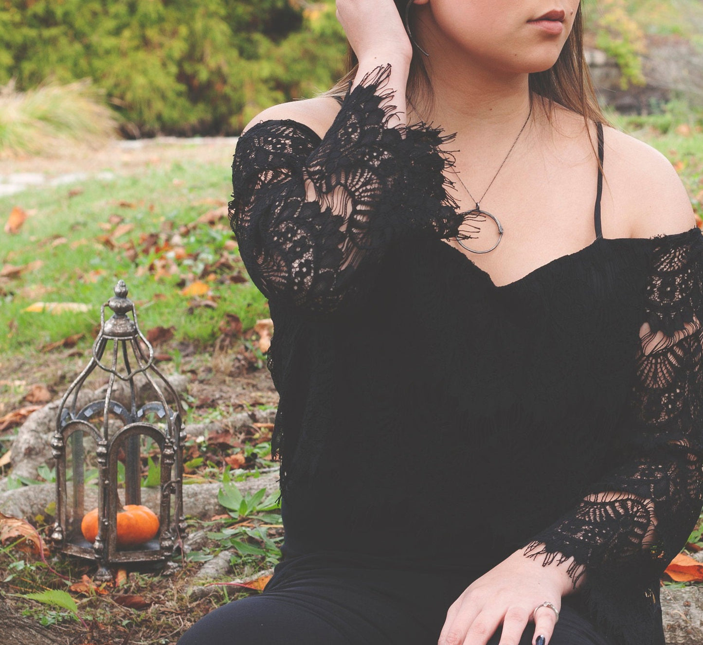 Ouroboros II: Silver Snake Rib Pendant