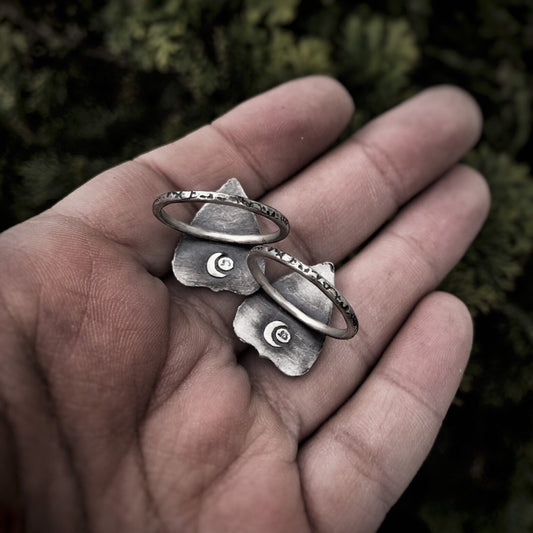 Samhain Amber Mini Planchette Ring (October Exclusive)