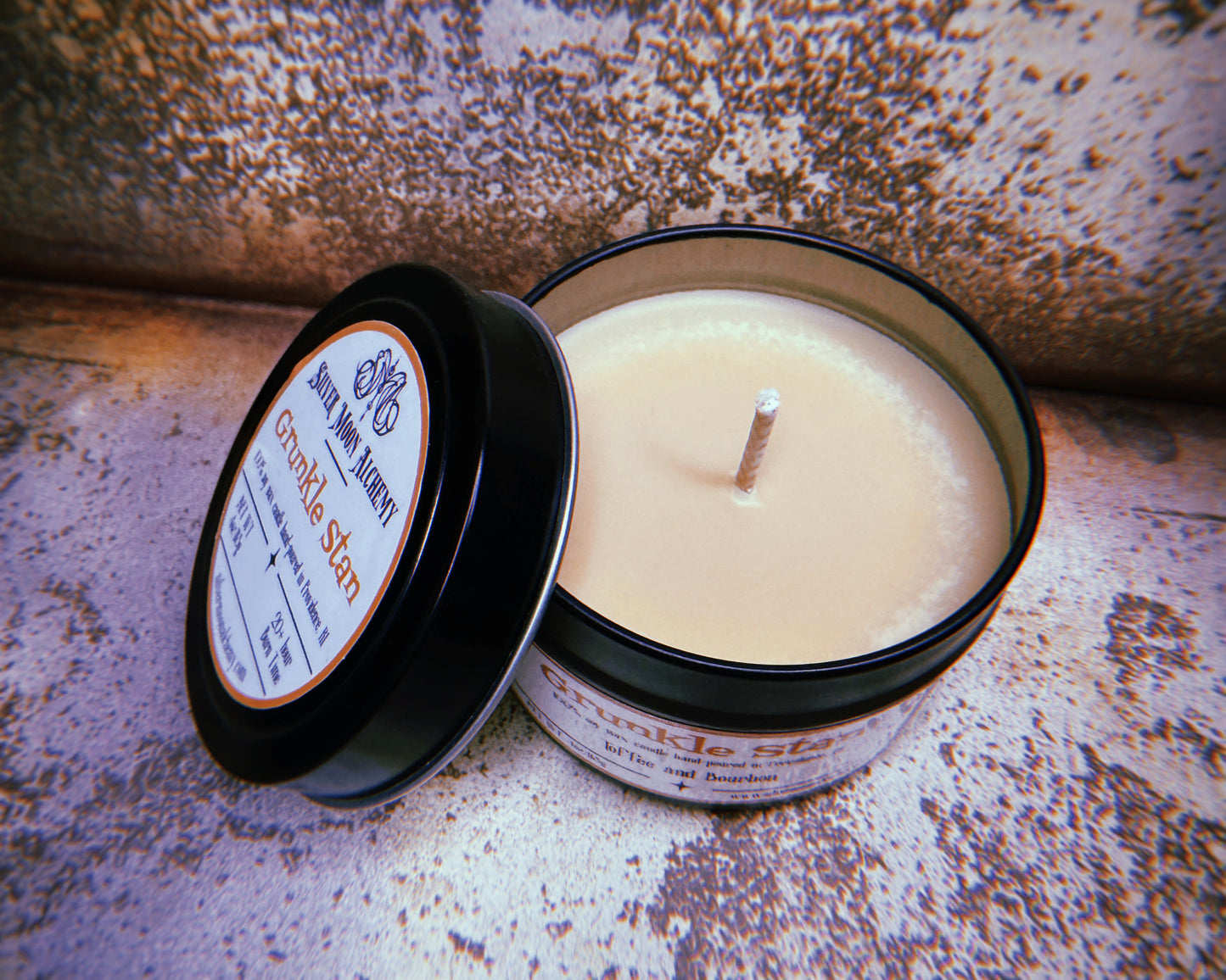 Grunkle Stan Candle 4oz Tin