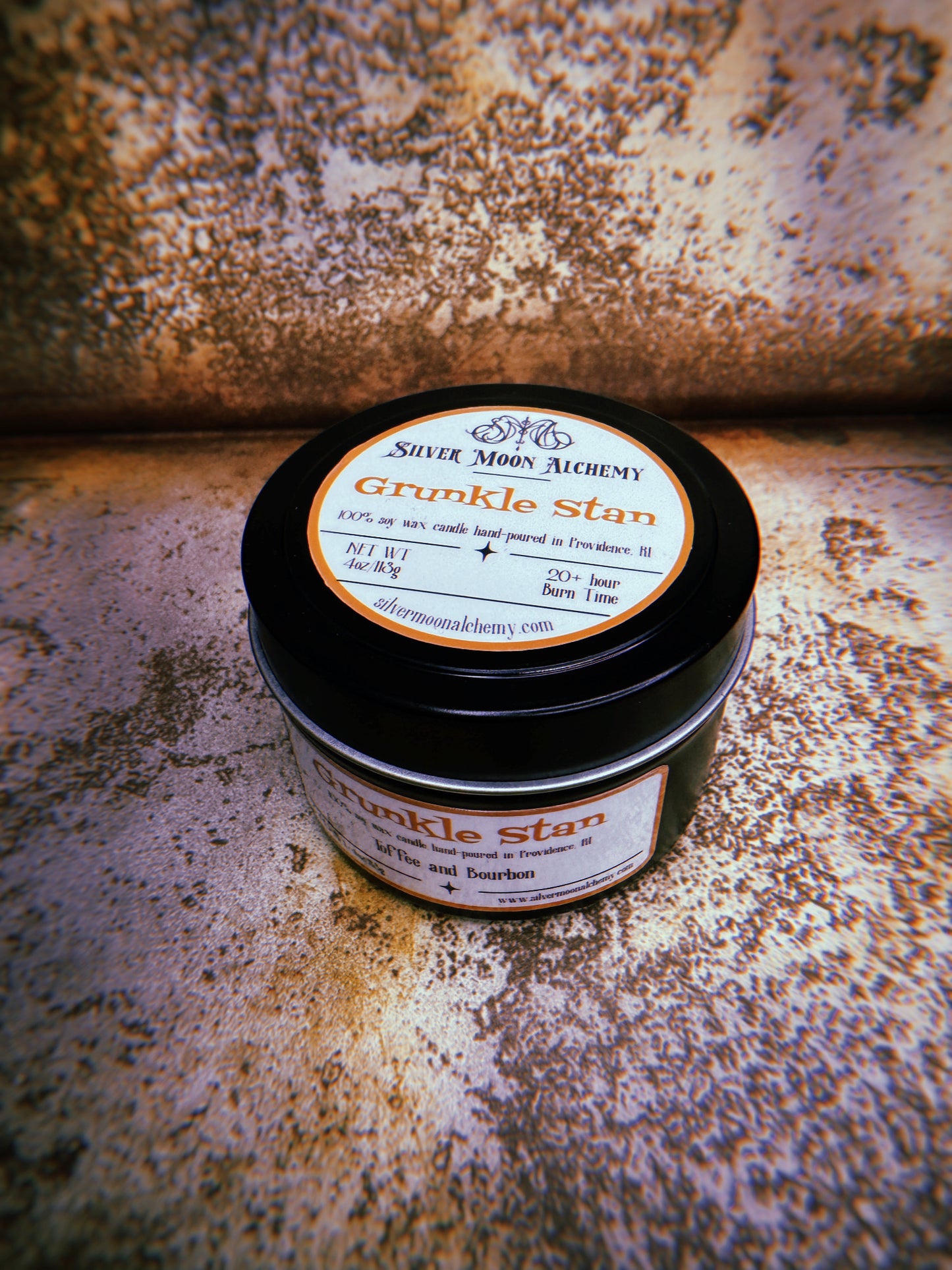 Grunkle Stan Candle 4oz Tin