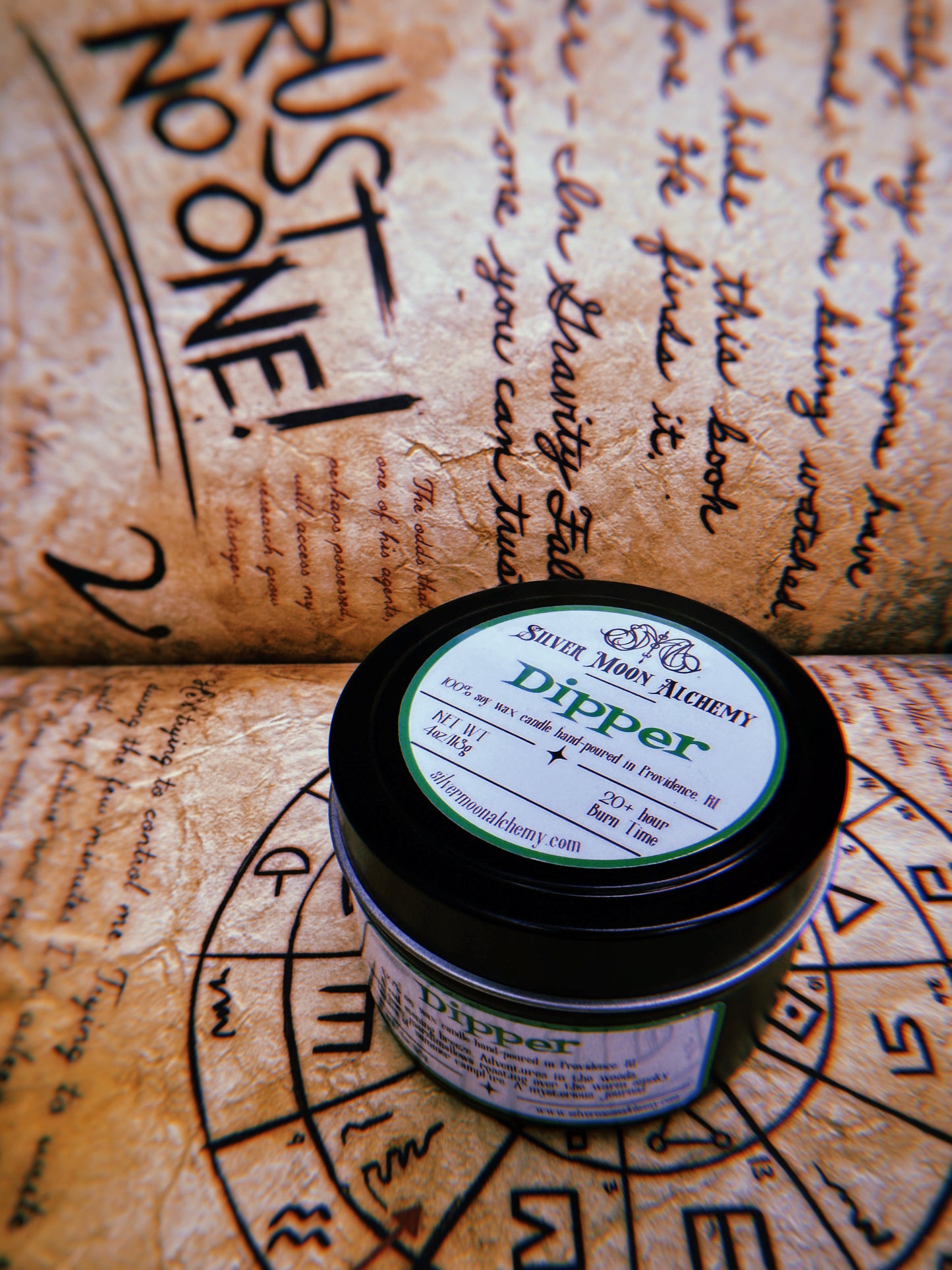 Dipper Candle 4oz Tin