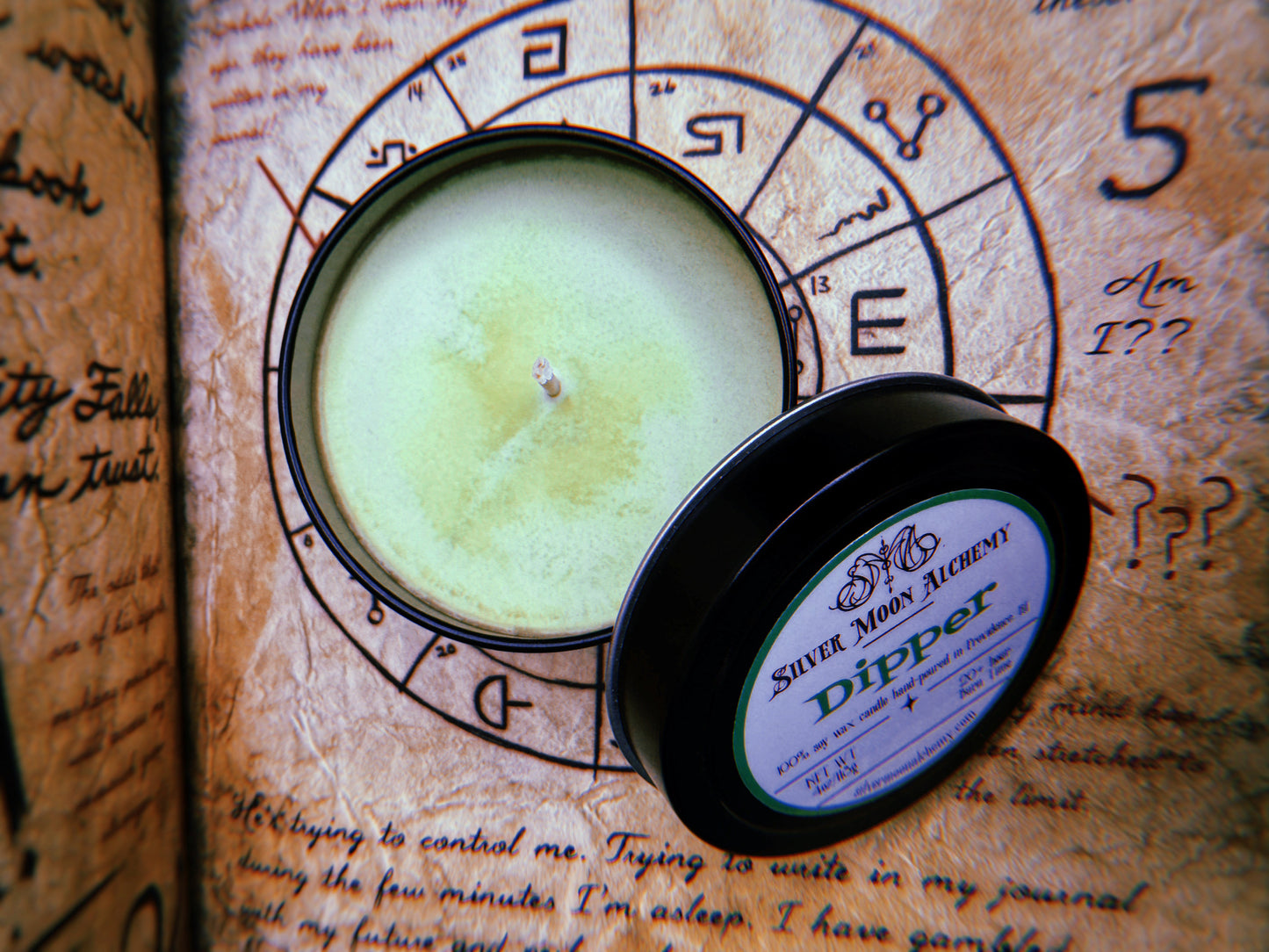 Dipper Candle 4oz Tin