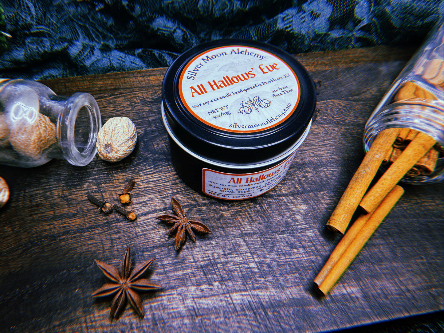 All Hallows' Eve Candle 4oz Tin
