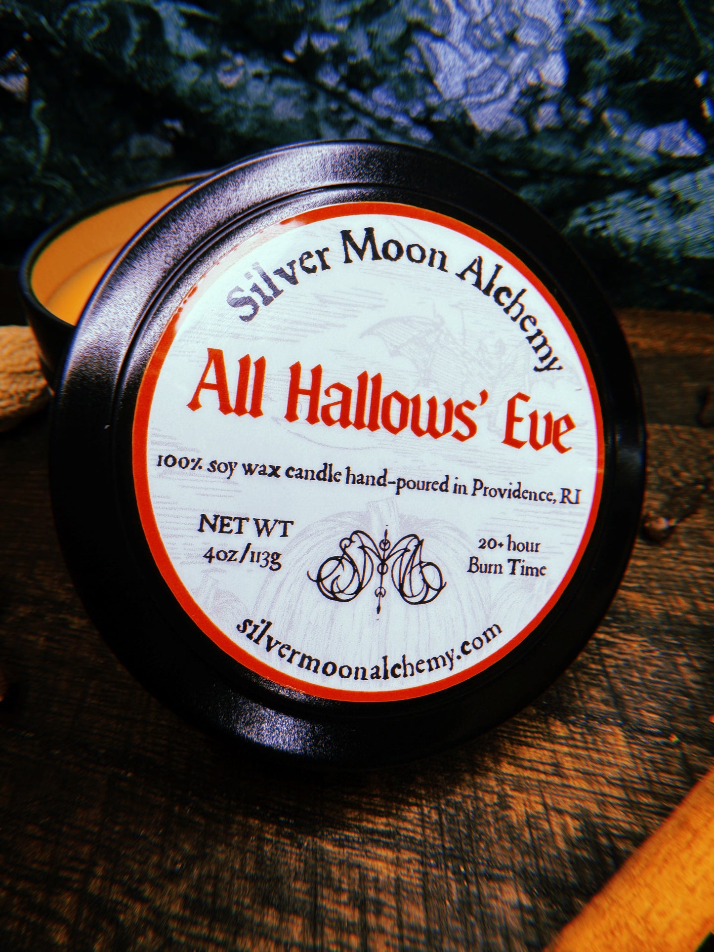 All Hallows' Eve Candle 4oz Tin