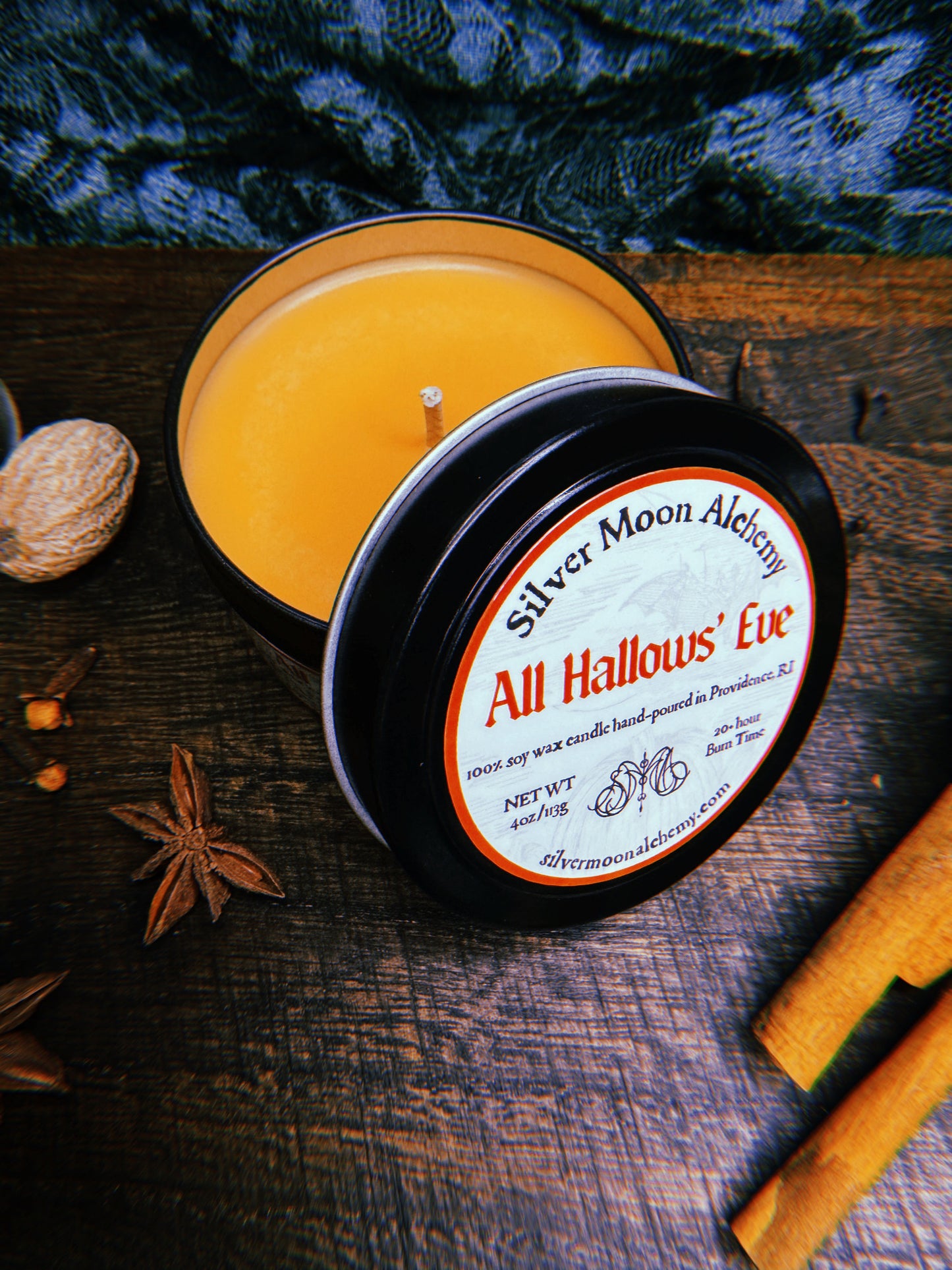 All Hallows' Eve Candle 4oz Tin