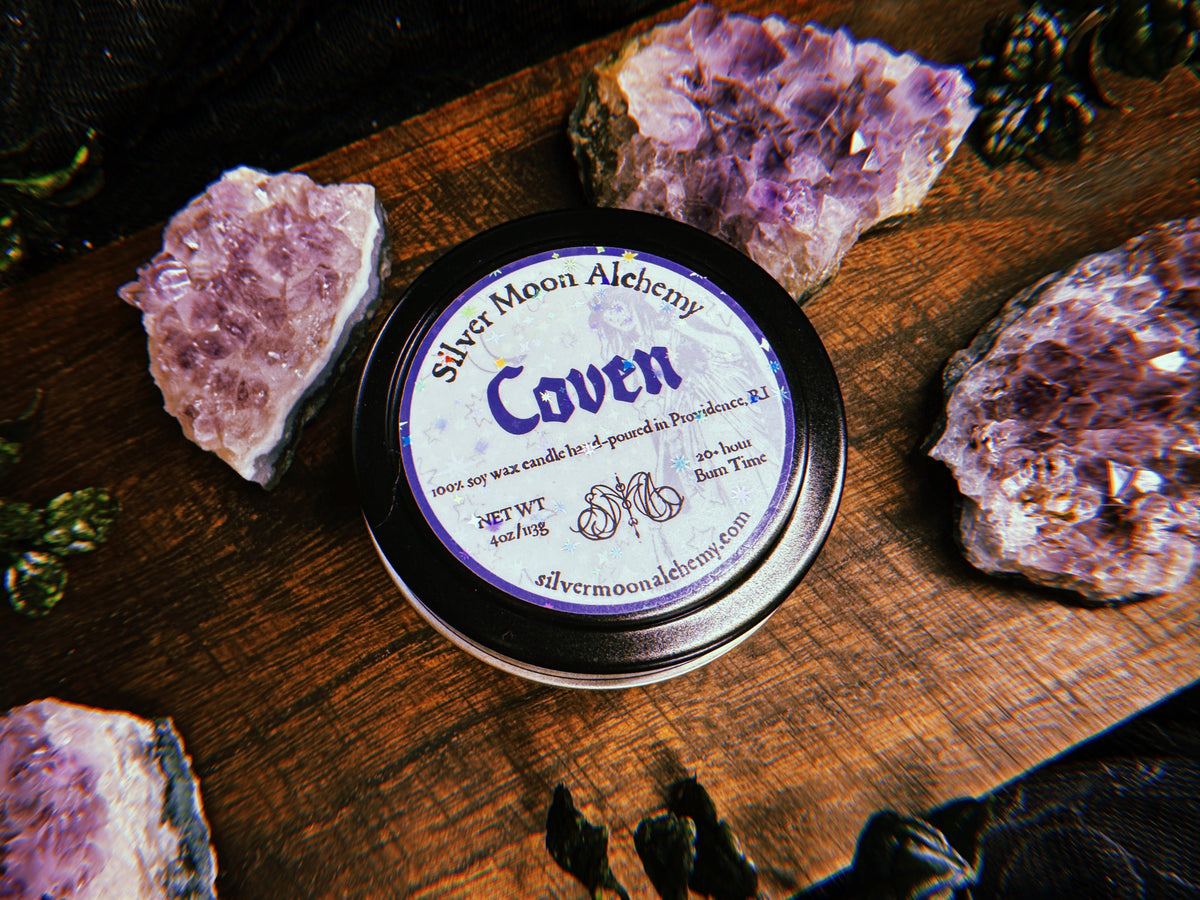 Coven Candle 4oz Tin