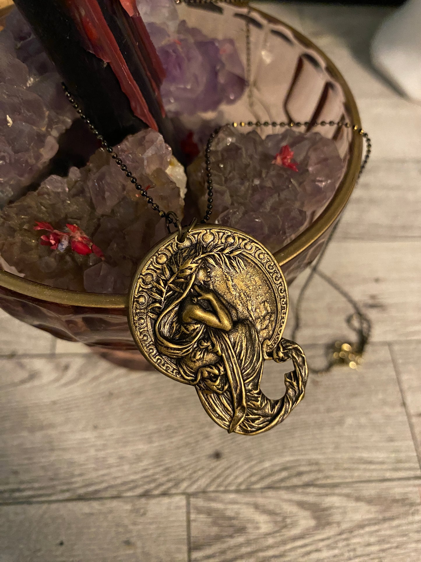 Brass Demeter Necklace