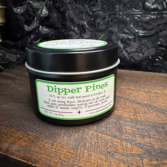 Dipper Candle 4oz Tin