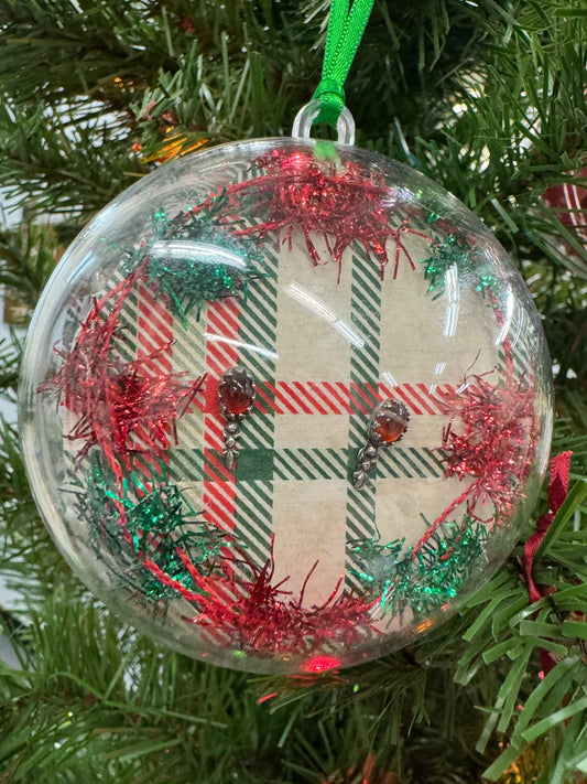 Dark Garnet Stud Earrings Ornament