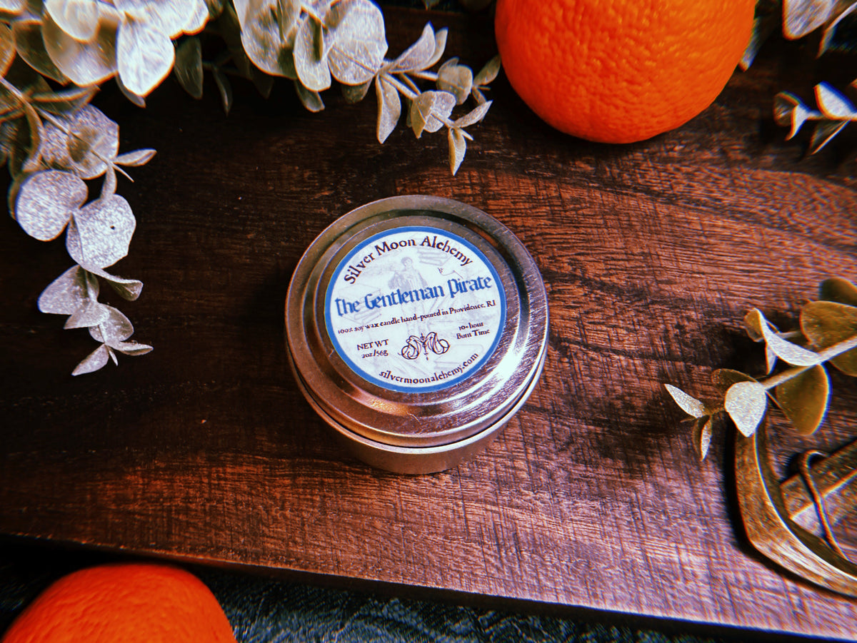 The Gentleman Pirate Soy Candle 2 / 4oz Tin