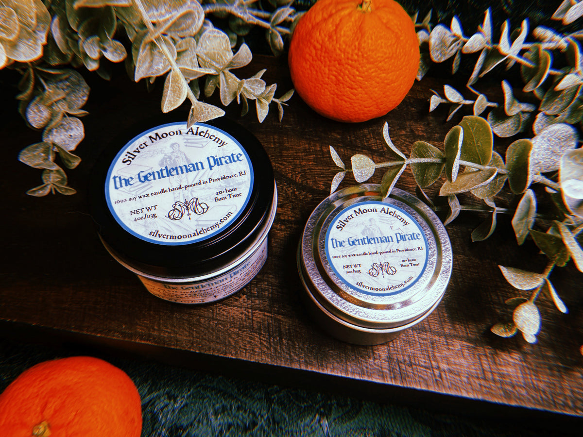 The Gentleman Pirate Soy Candle 2 / 4oz Tin