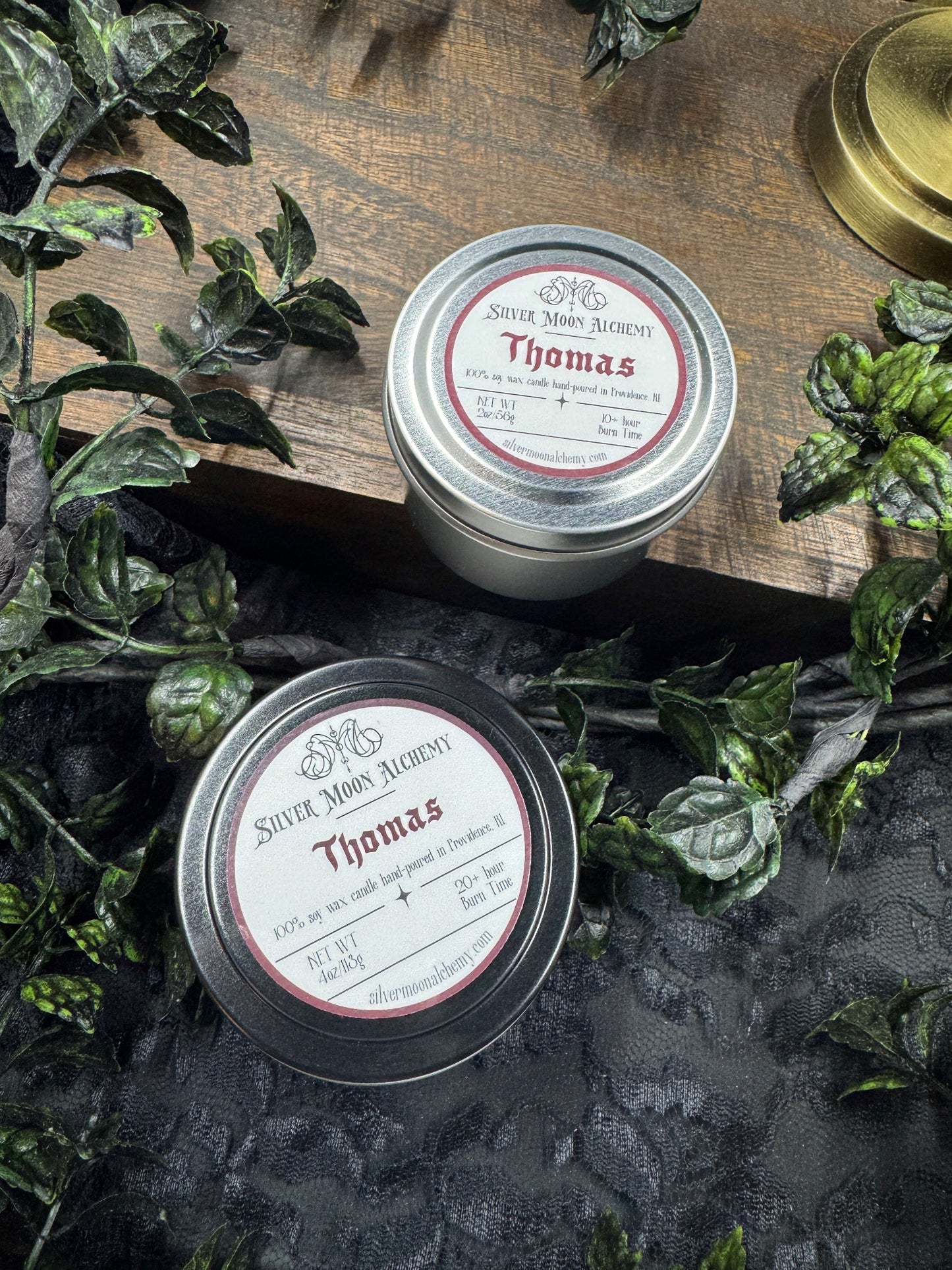 Thomas Candle 2oz Tin