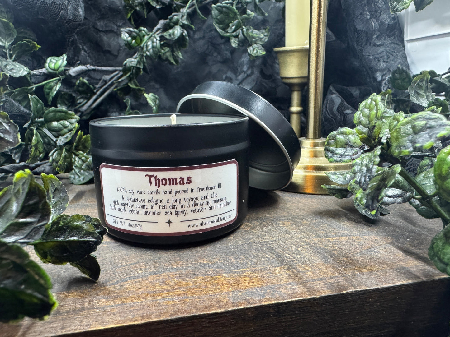 Thomas Candle 4oz Tin