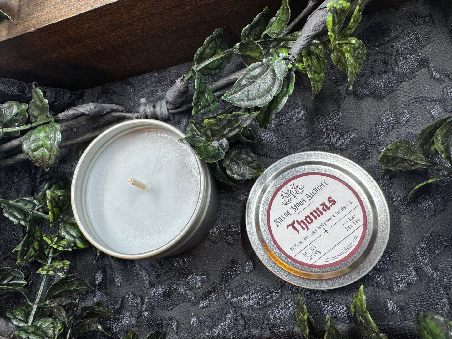 Thomas Candle 2oz Tin