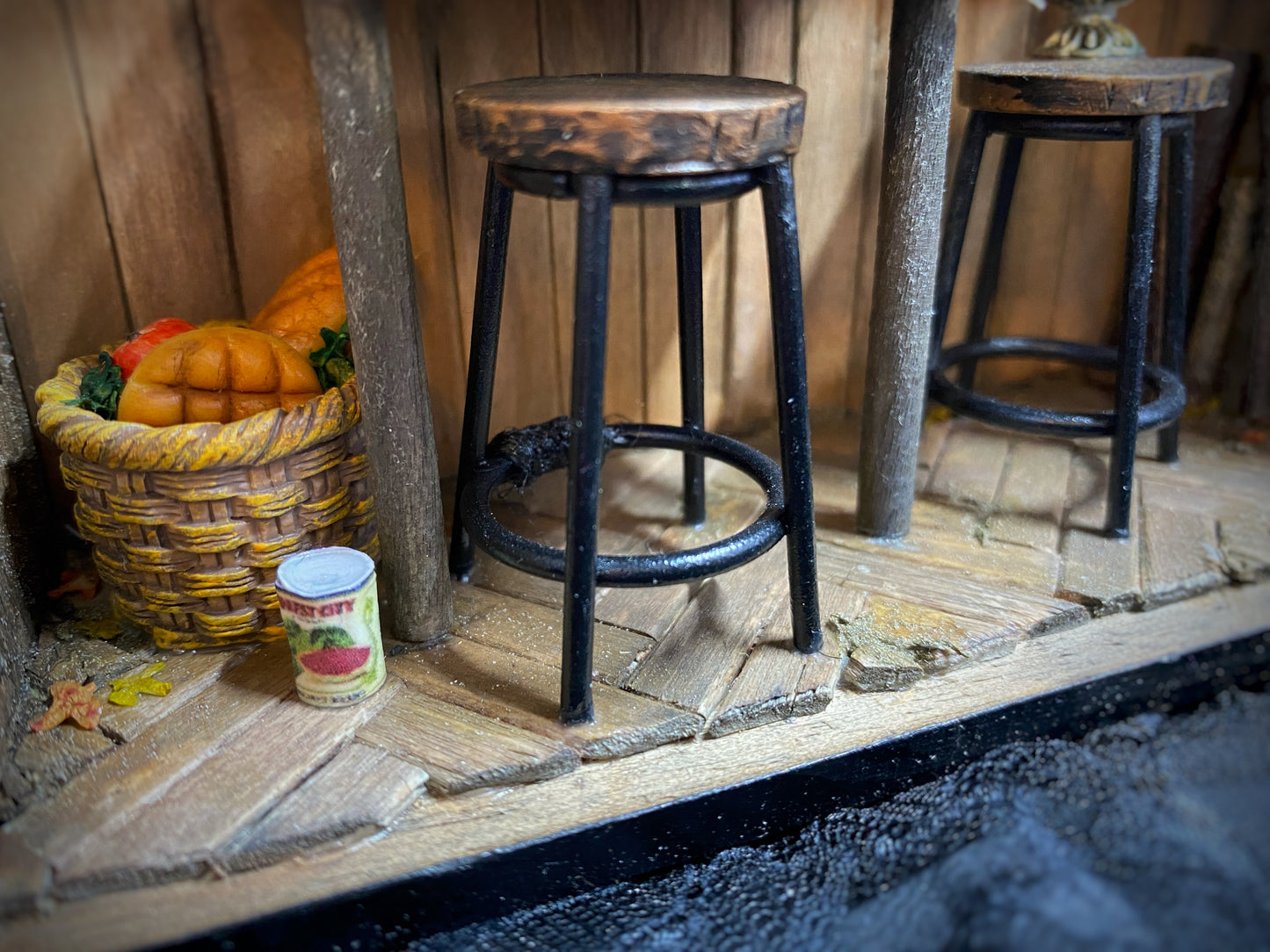 Cottage Breakfast Nook Miniature