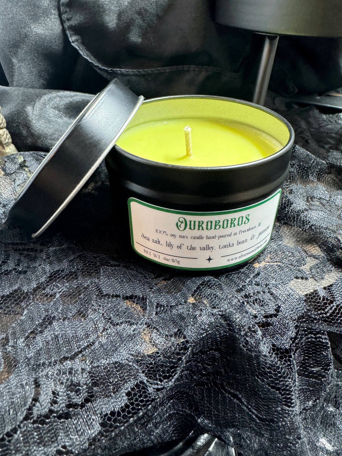 Ouroboros Candle 4oz Tin