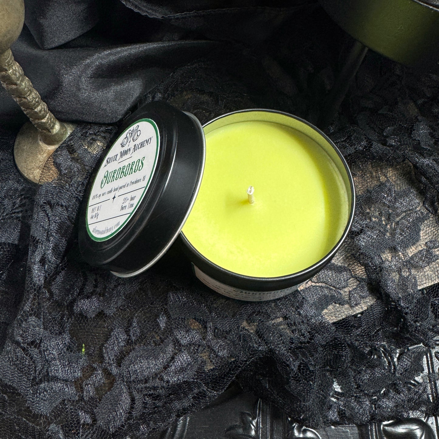 Ouroboros Candle 4oz Tin