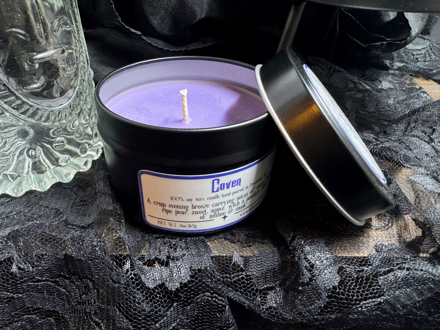 Coven Candle 4oz Tin