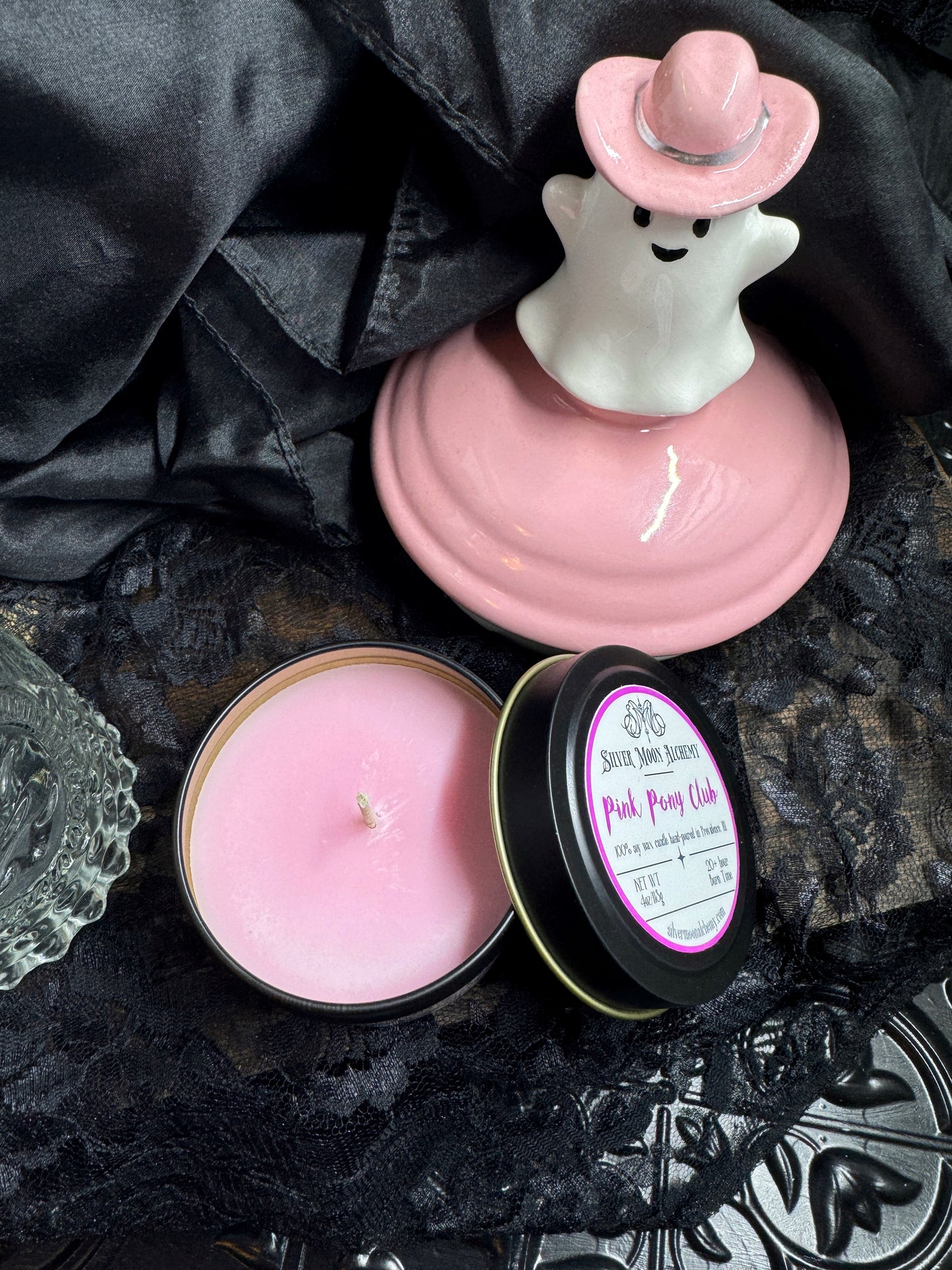 Pink Pony Club Candle 4oz Tin