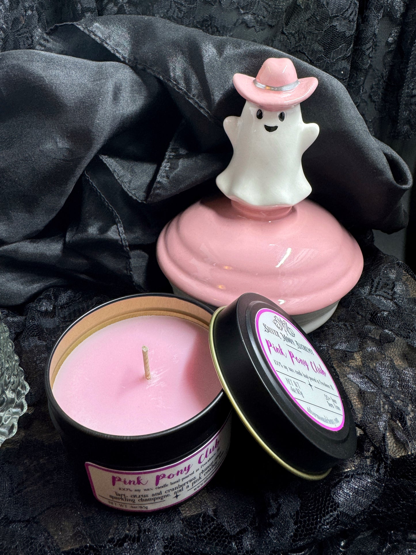 Pink Pony Club Candle 4oz Tin