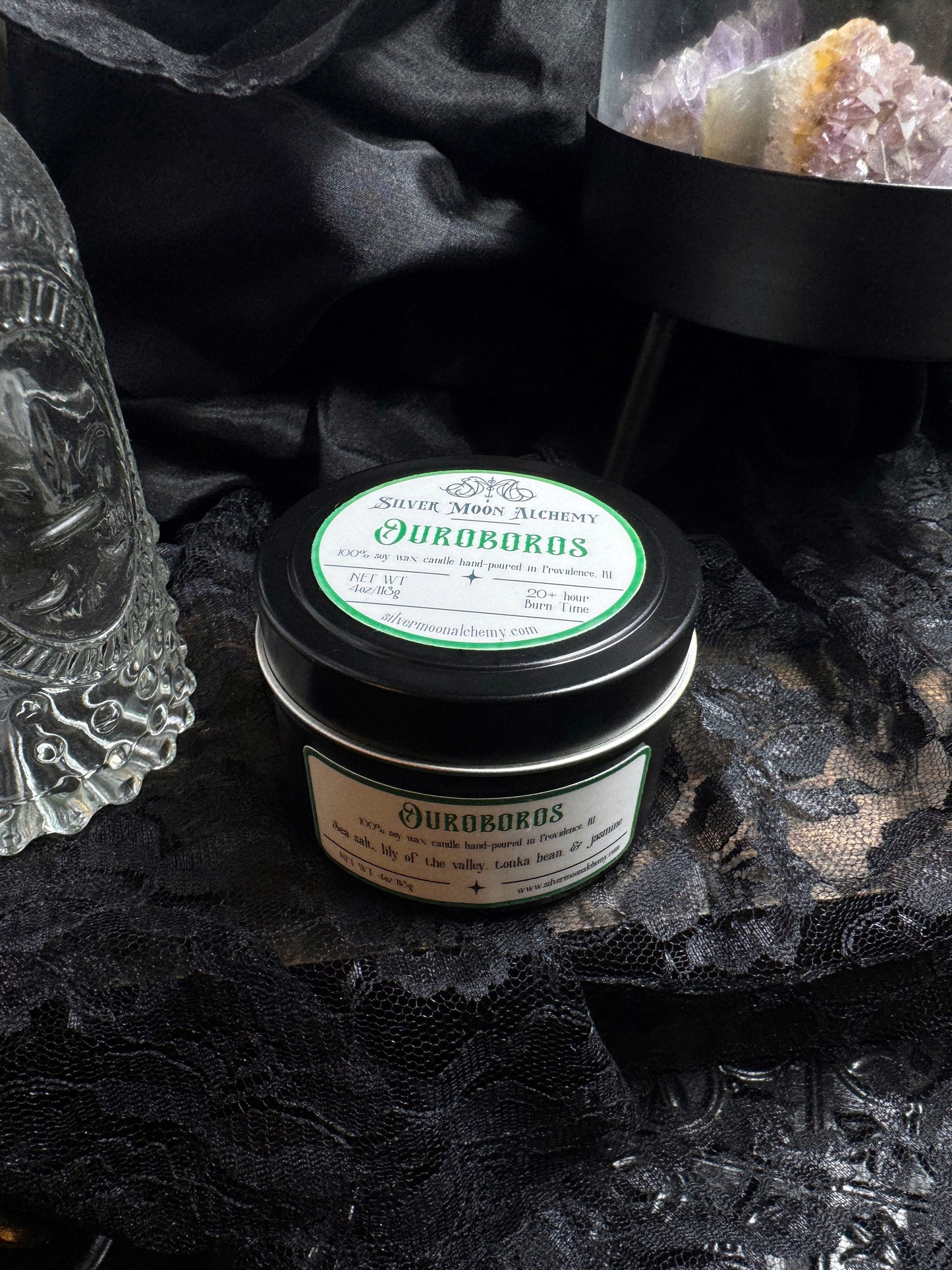 Ouroboros Candle 4oz Tin