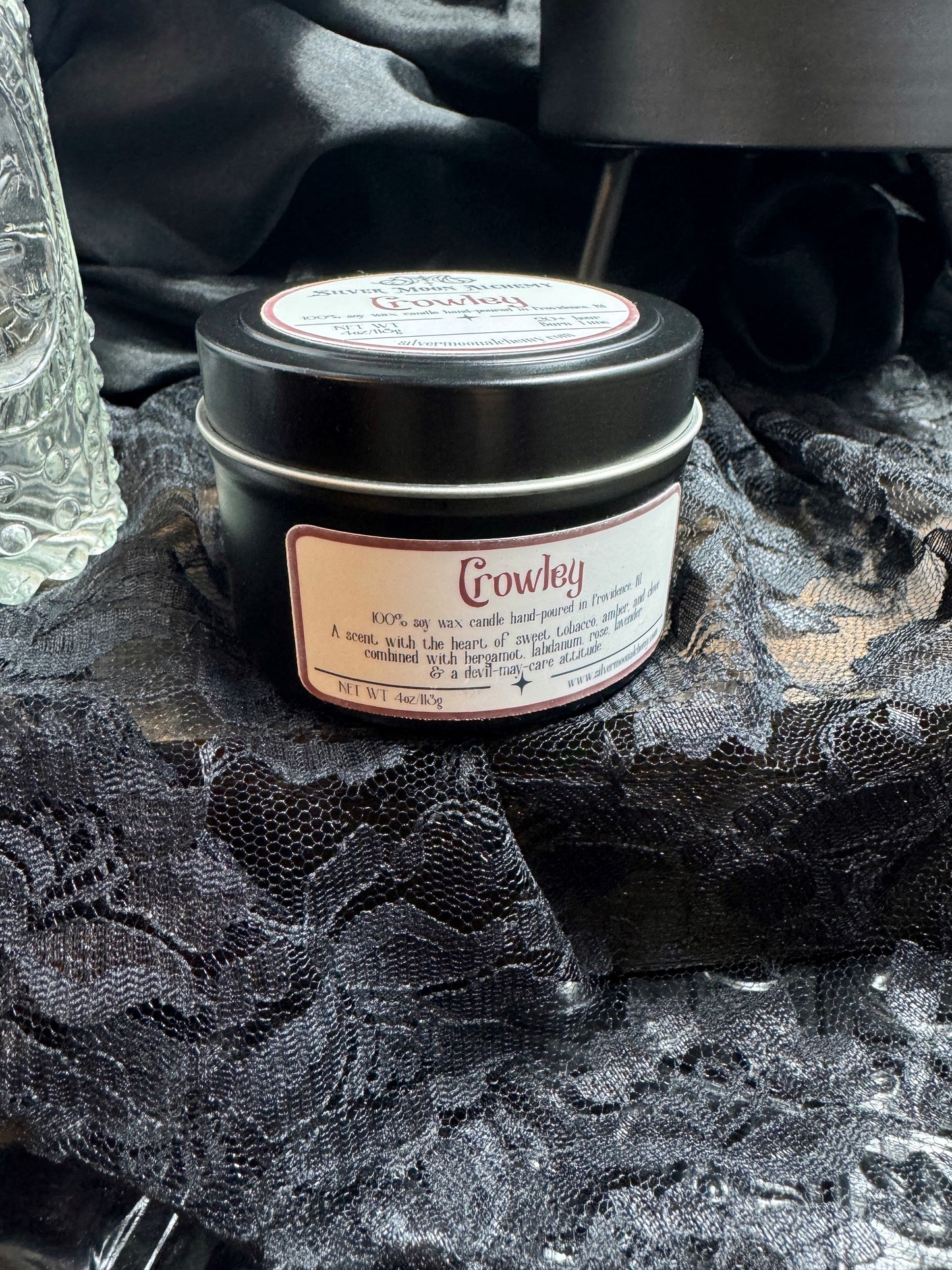 Crowley Candle 4oz Tin