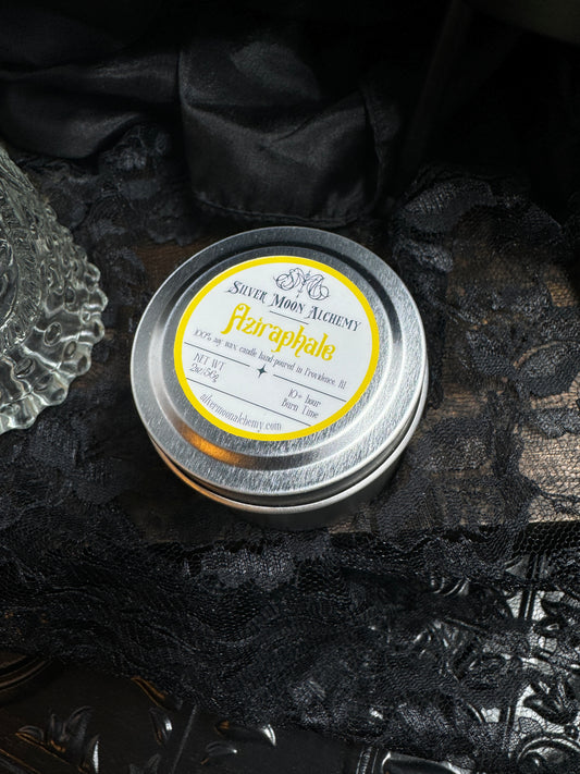 Aziraphale Candle 2oz Tin