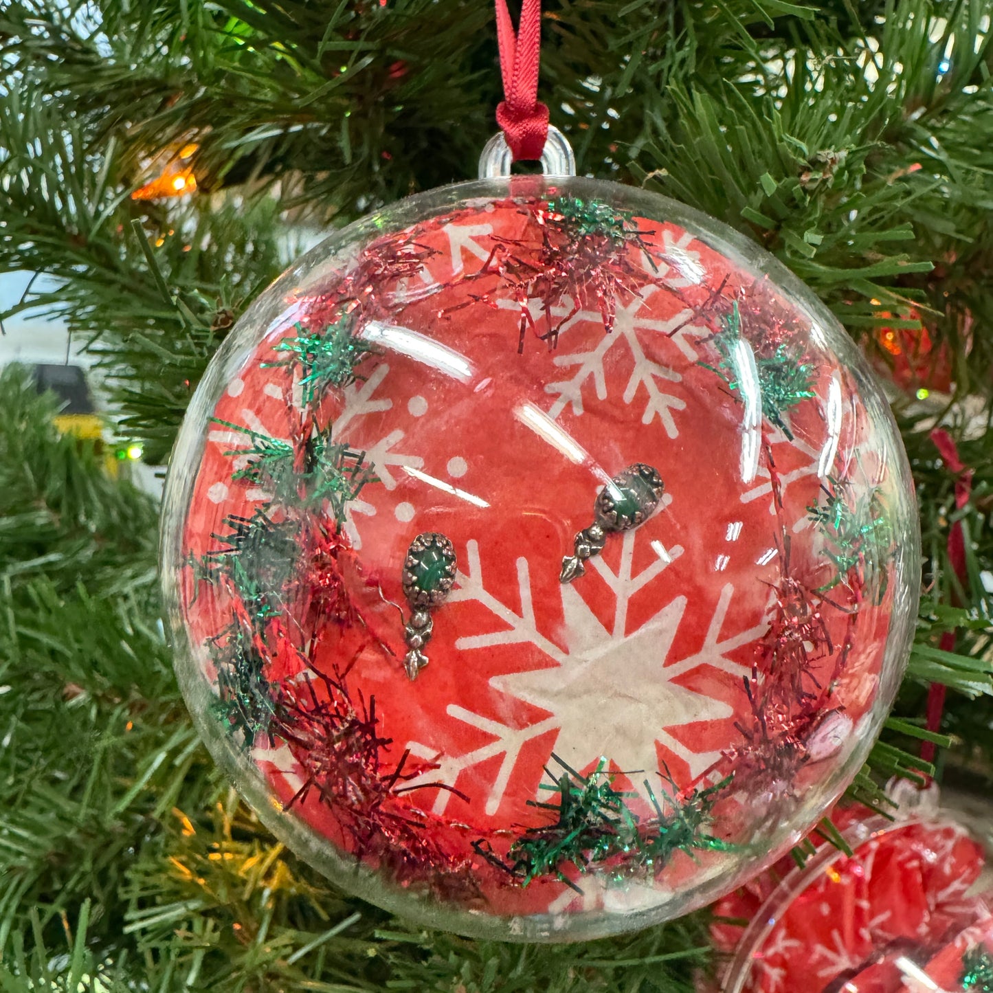 Malachite Stud Earrings Ornament