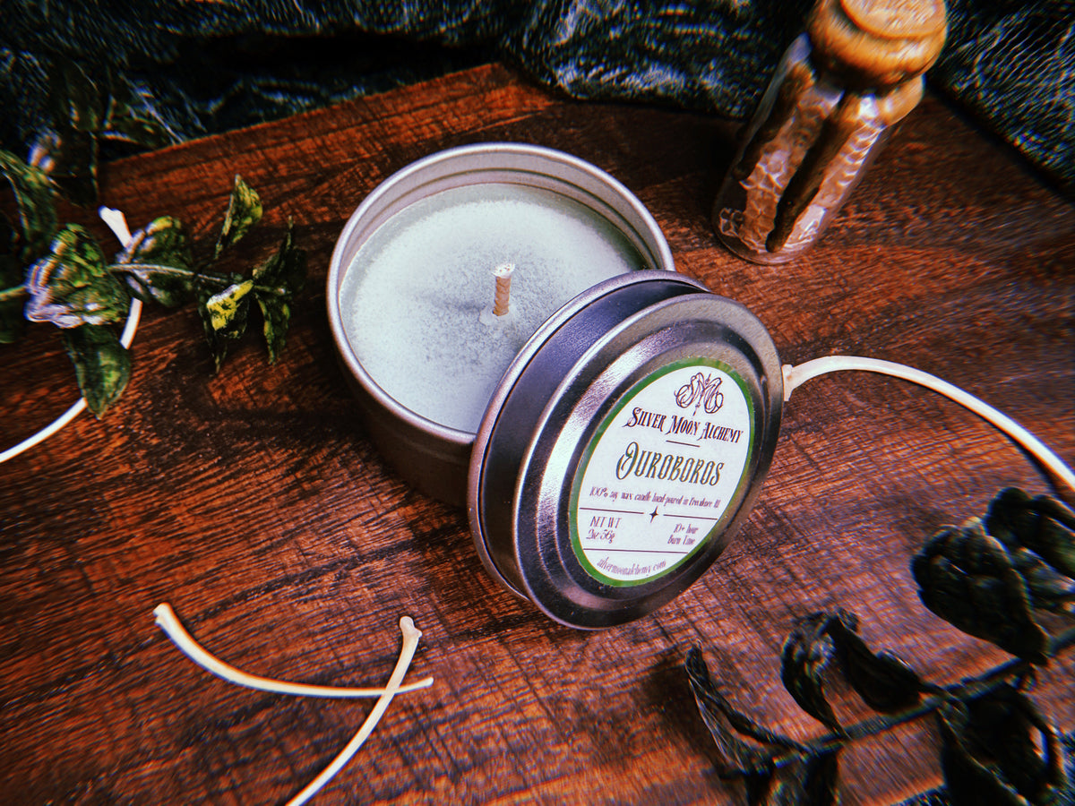 Ouroboros Candle 2oz Tin