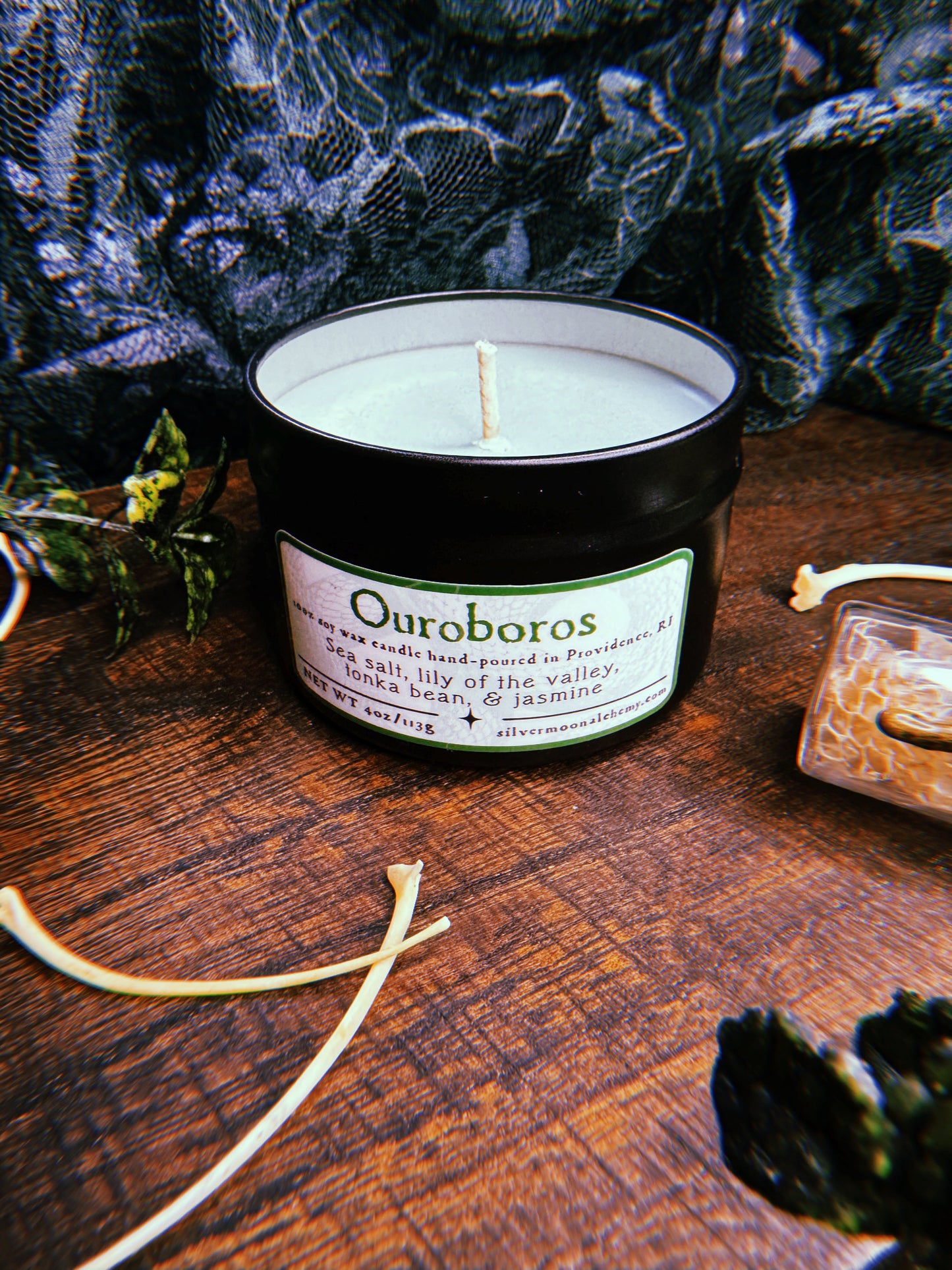 Ouroboros Candle 4oz Tin