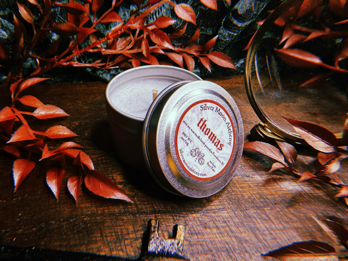 Thomas Soy Candle 2oz / 4oz Tin