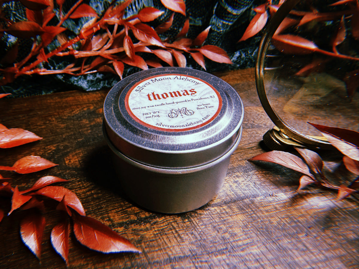 Thomas Soy Candle 2oz / 4oz Tin