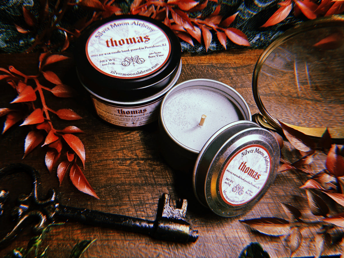 Thomas Soy Candle 2oz / 4oz Tin