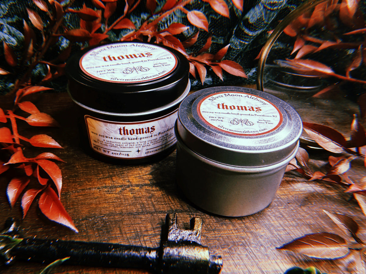 Thomas Soy Candle 2oz / 4oz Tin
